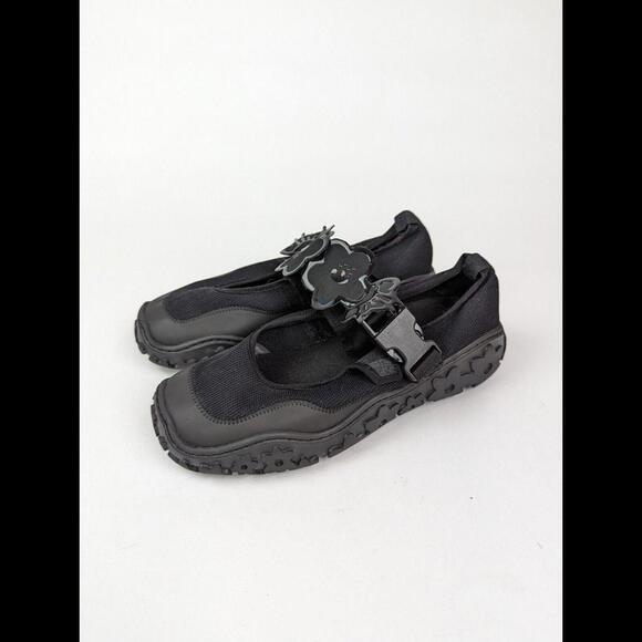 [SOLD] CECILIE BAHNSEN Womens Sz US 11 'GITTE' Black Mary Jane Sneakers Flat 41 - Picture 3 of 12